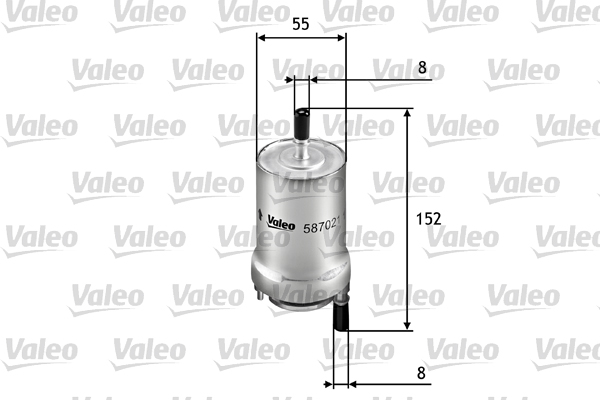 Filtru combustibil VALEO 587021