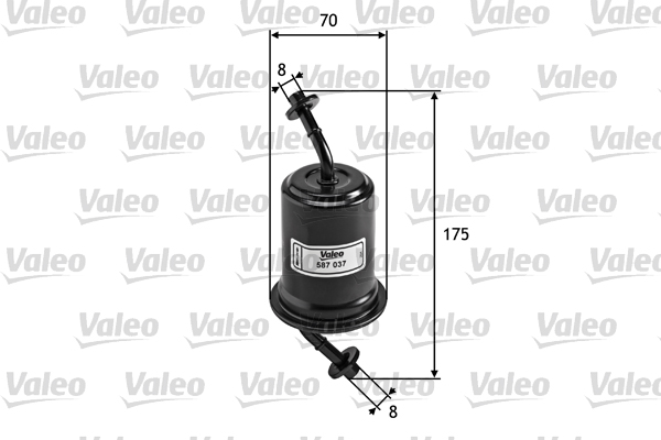 Filtru combustibil VALEO 587037