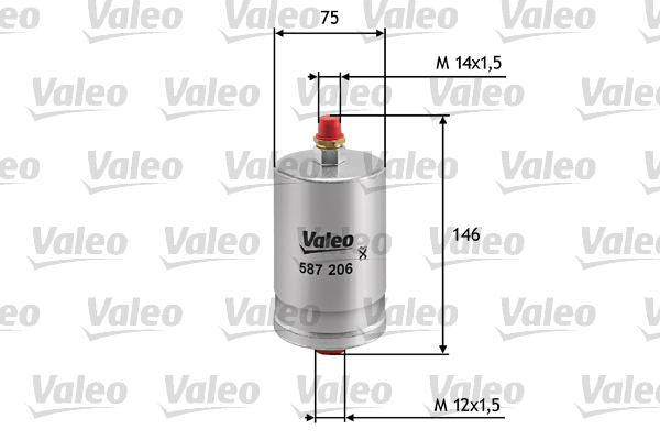 Filtru combustibil VALEO 587206