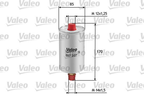 Filtru combustibil VALEO 587207