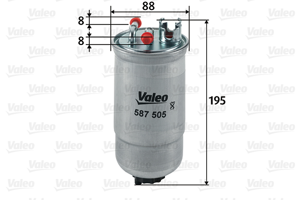 Filtru combustibil VALEO 587505
