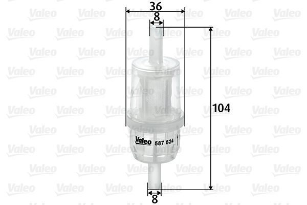 Filtru combustibil VALEO 587524