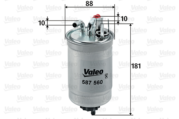 Filtru combustibil VALEO 587560