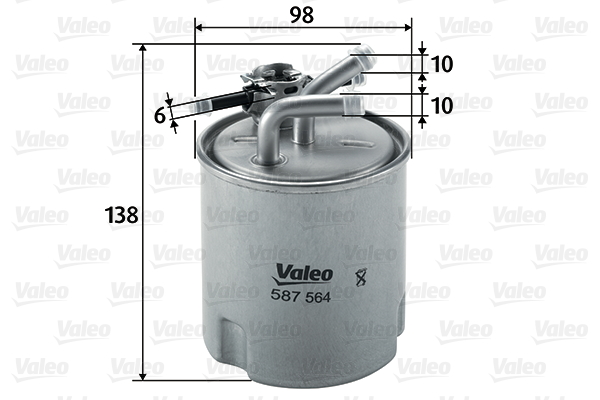 Filtru combustibil VALEO 587564