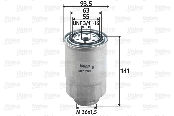 Filtru combustibil VALEO 587709