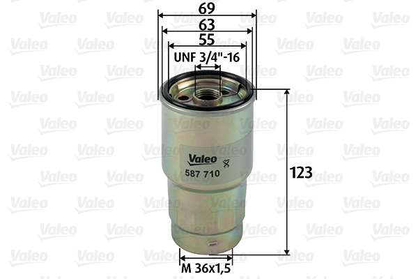 Filtru combustibil VALEO 587710