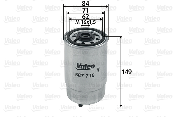 Filtru combustibil VALEO 587715