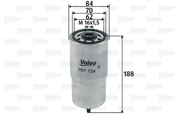 Filtru combustibil VALEO 587724