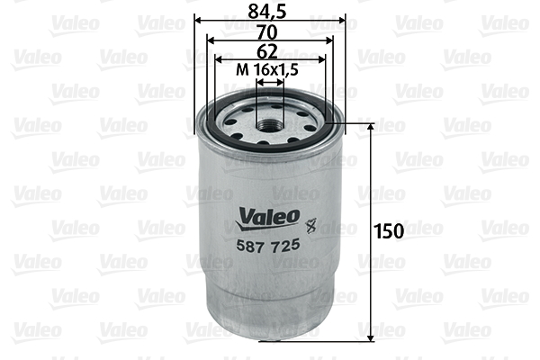Filtru combustibil VALEO 587725