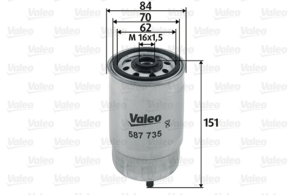 Filtru combustibil VALEO 587735