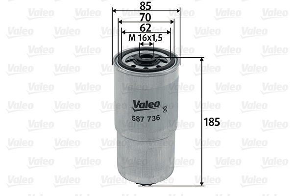 Filtru combustibil VALEO 587736