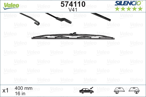 Lamela stergator VALEO 574110