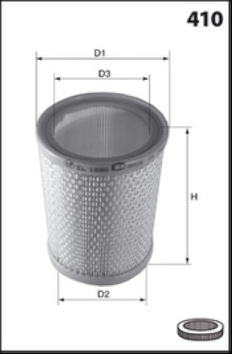 Filtru aer MECAFILTER EL3456