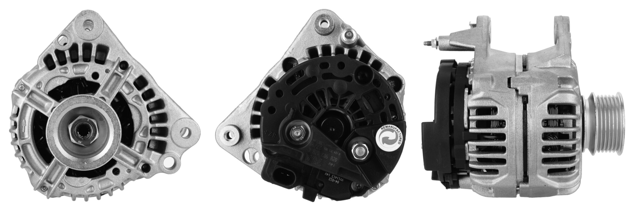 Alternator VW GOLF IV (1J1) 1.4 16V  benzina 75 cai ELSTOCK 28-3601