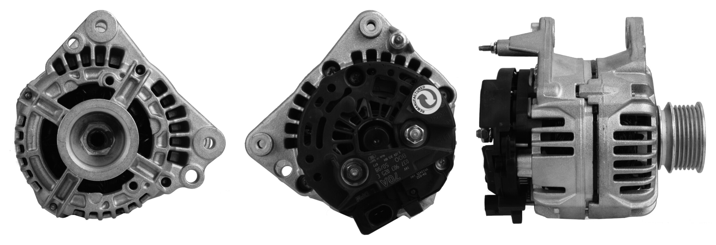 Alternator VW GOLF IV (1J1) 1.4 16V  benzina 75 cai ELSTOCK 28-3794
