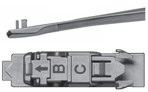 Lamela stergator TRICO 35-260