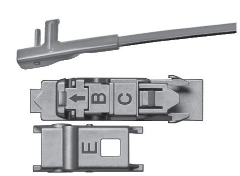 Lamela stergator TRICO 35-260