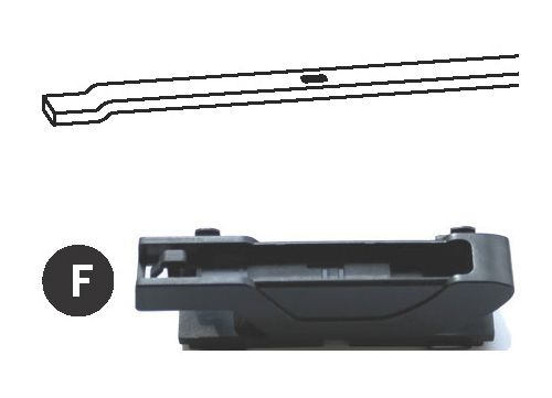 Lamela stergator TRICO TF750L