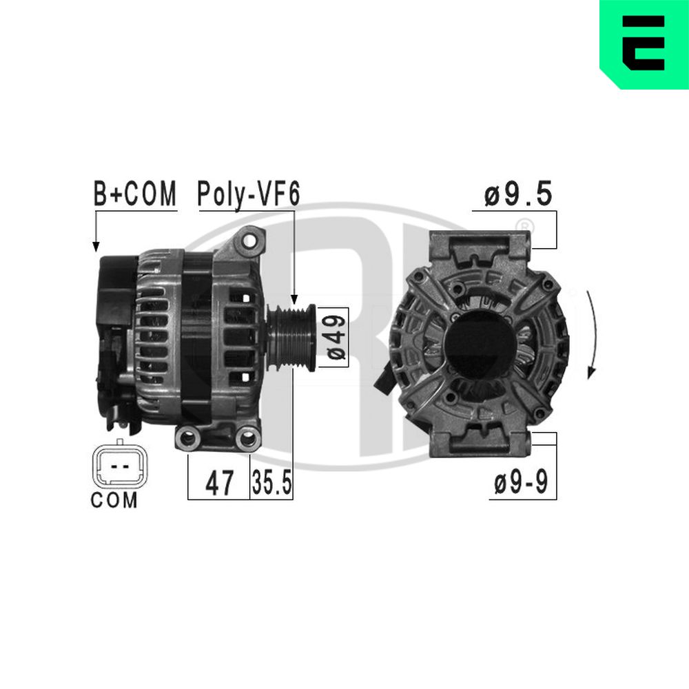 Alternator ERA 209031A
