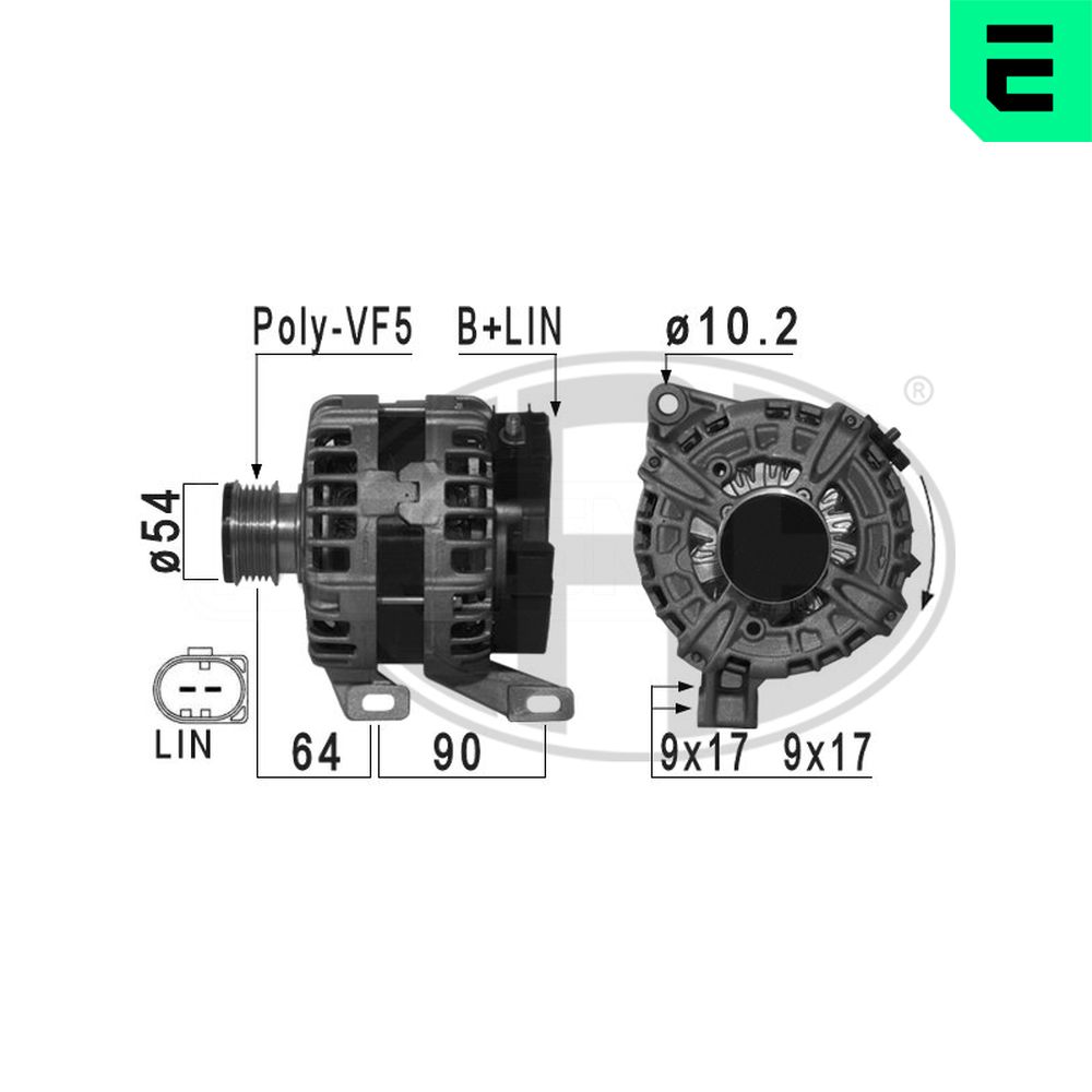 Alternator ERA 209032A