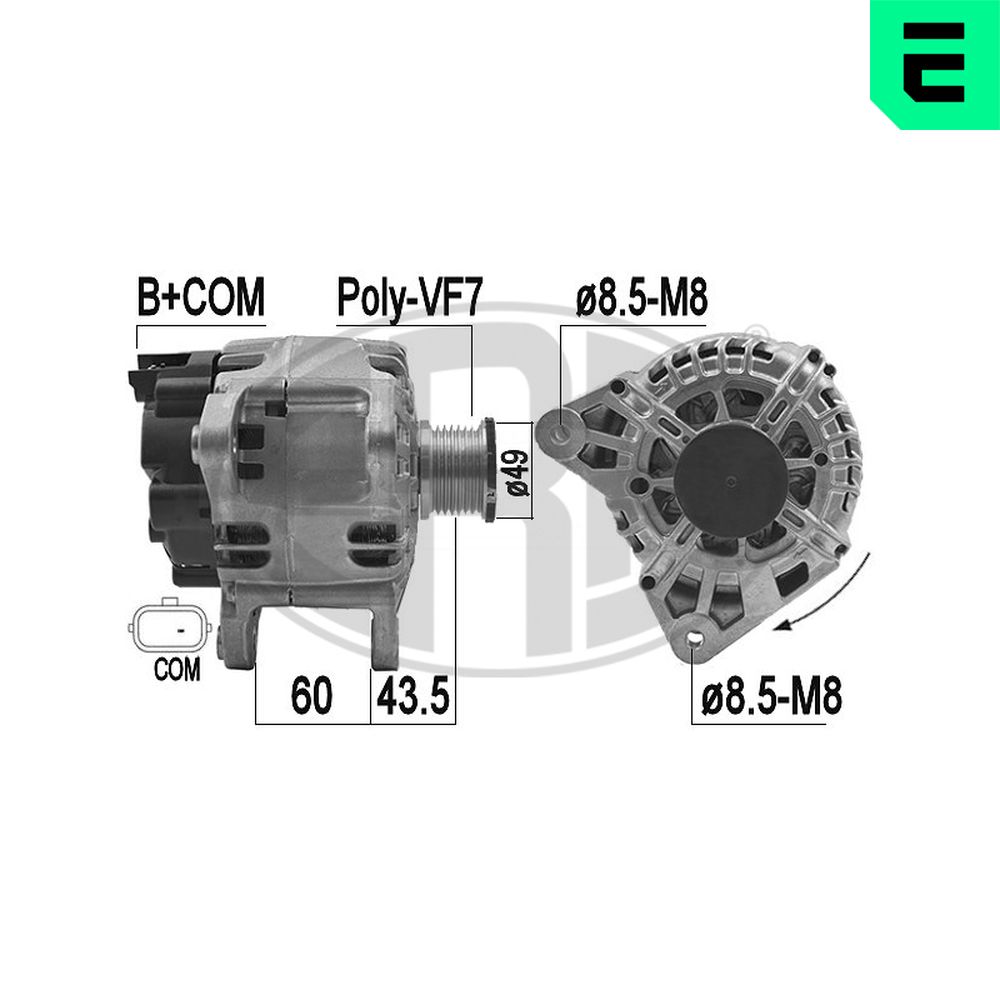 Alternator ERA 209165