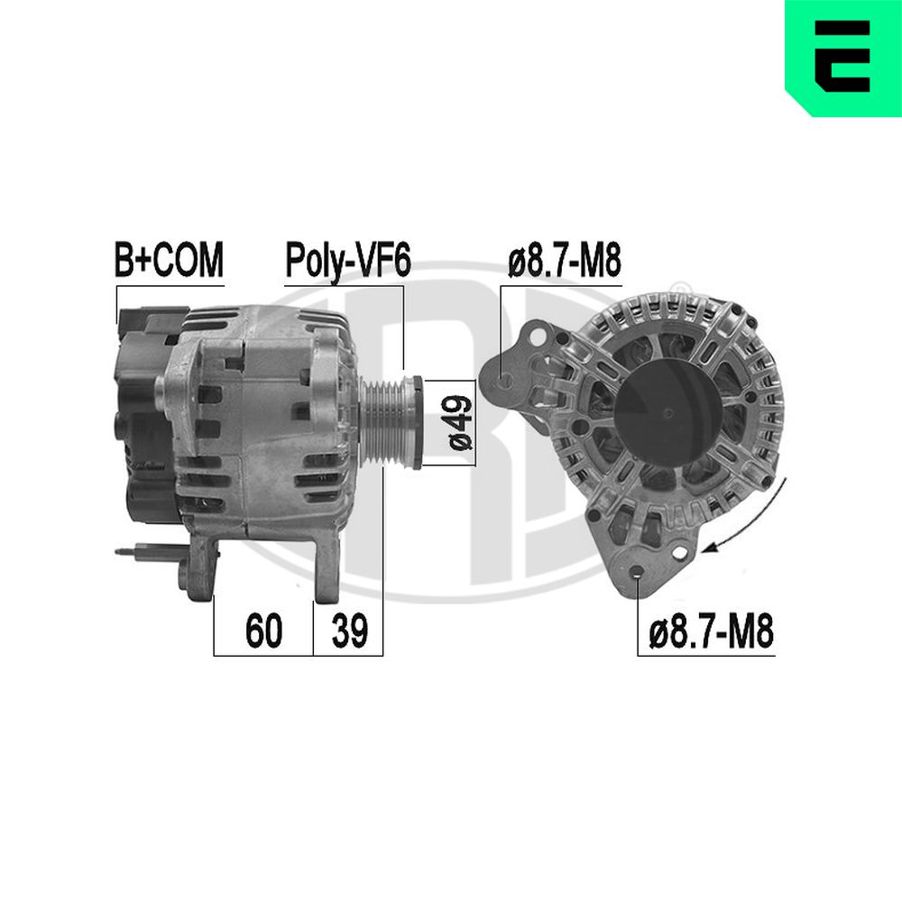 Alternator ERA 209218A
