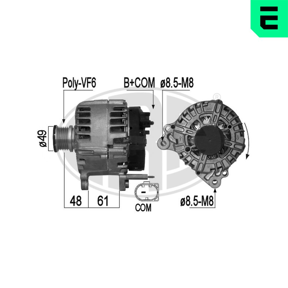 Alternator ERA 209287A