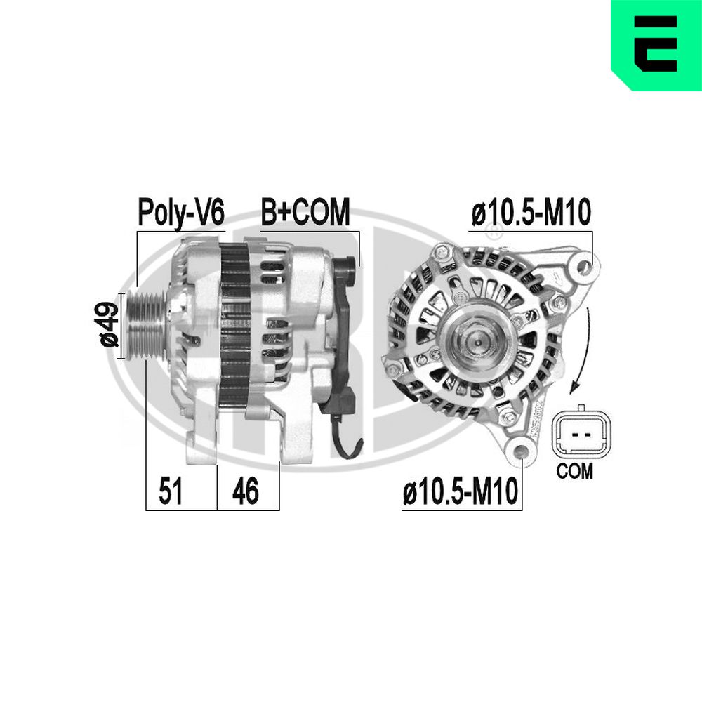 Alternator ERA 209386A