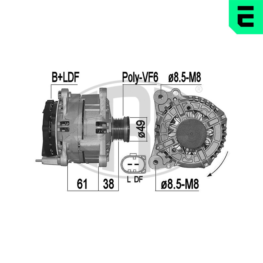 Alternator ERA 209499A