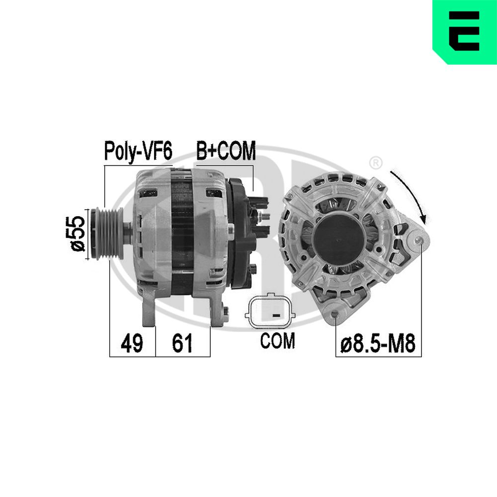 Alternator ERA 209537A