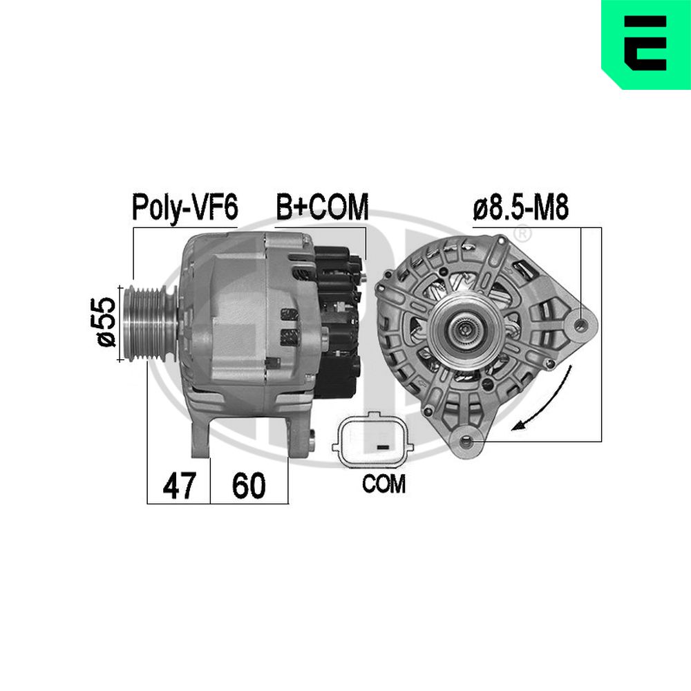 Alternator ERA 209545A