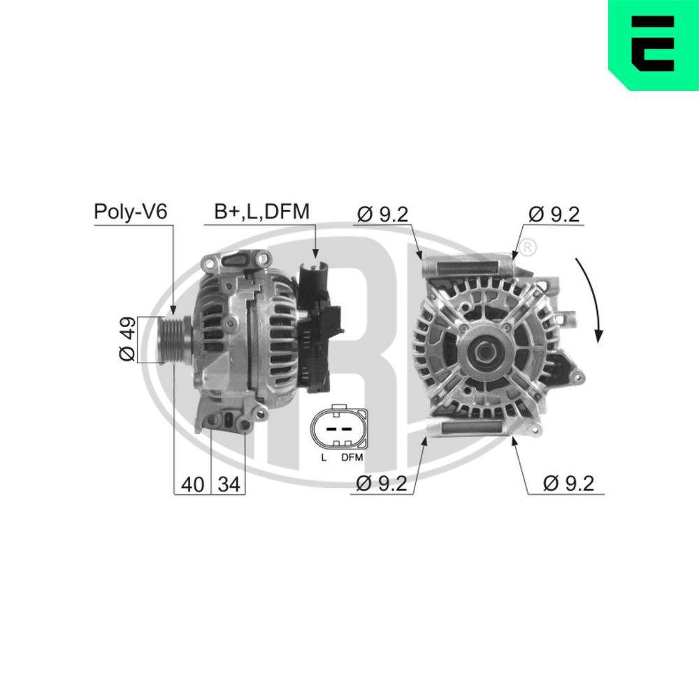 Alternator ERA 210133A