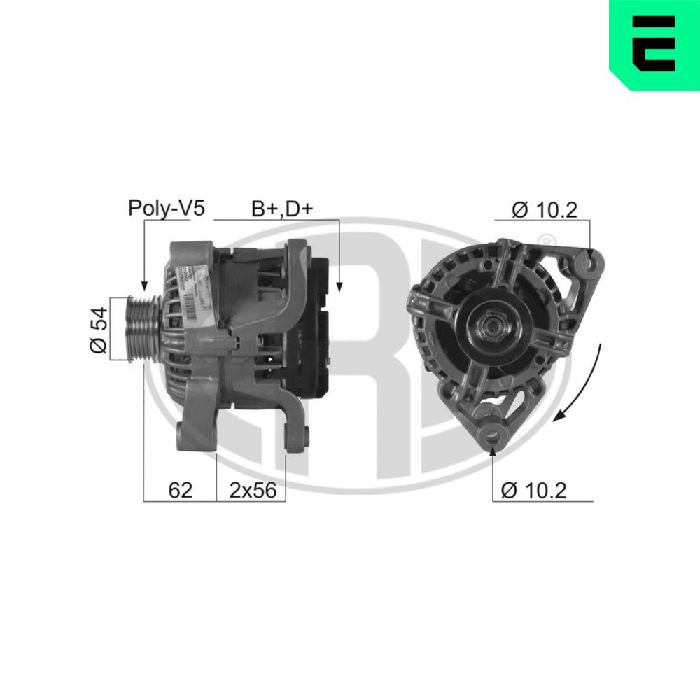 Alternator ERA 210162A