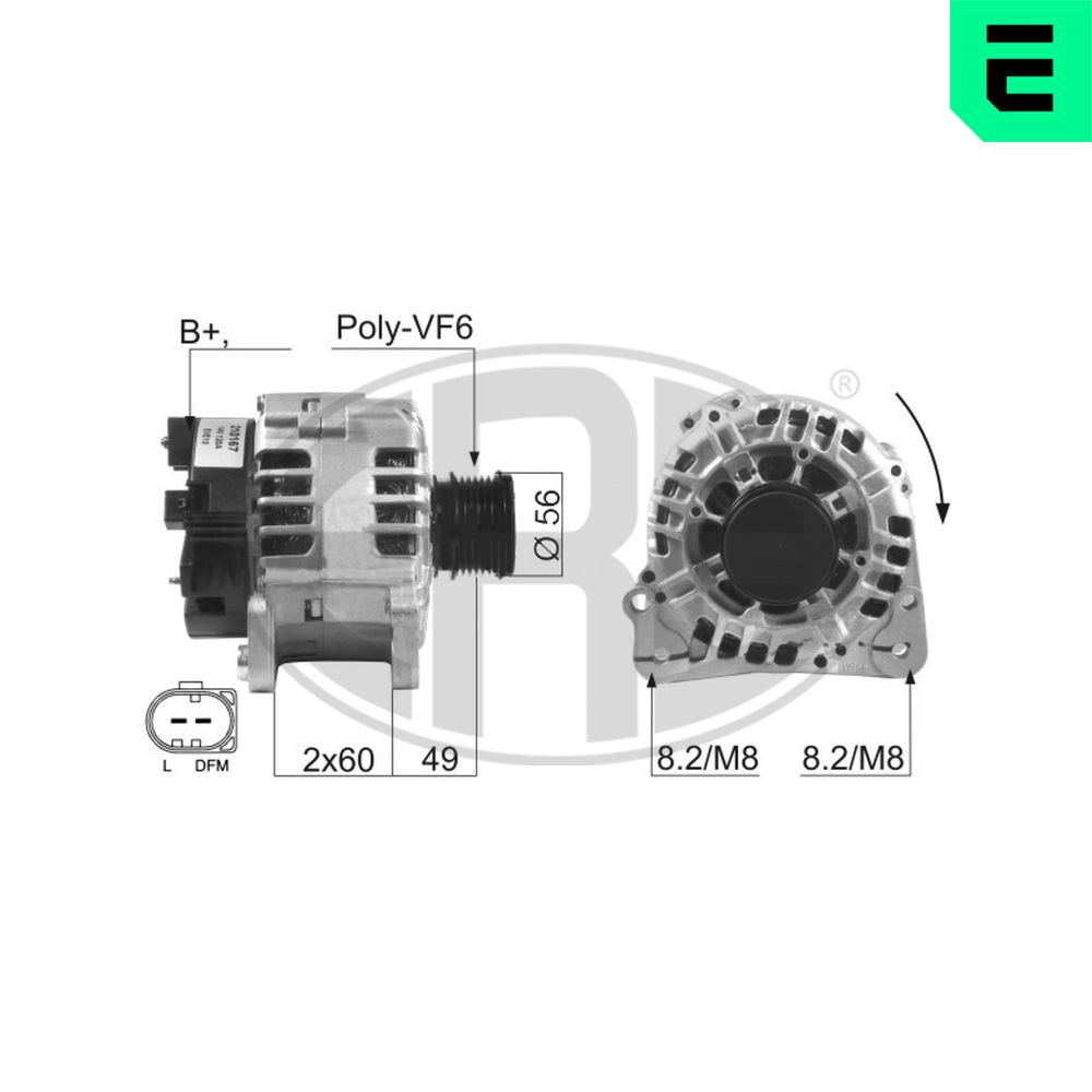 Alternator ERA 210167A