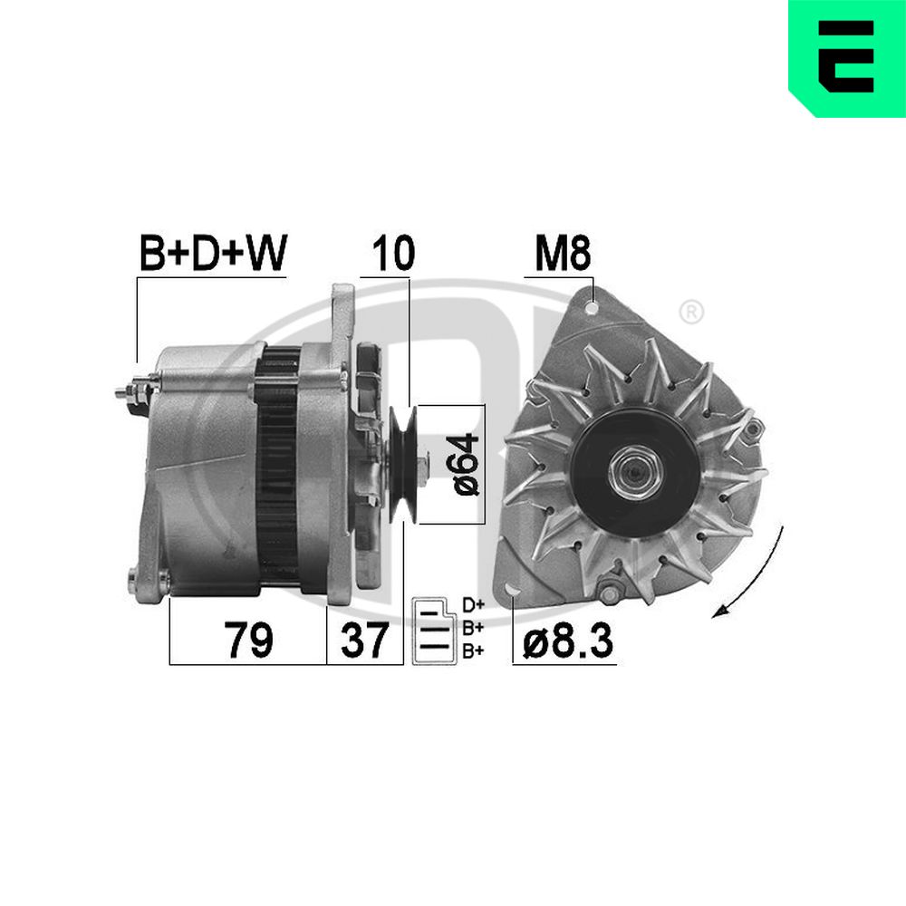 Alternator ERA 210204A
