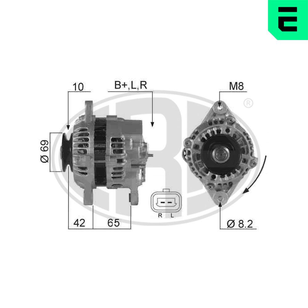 Alternator ERA 210208A