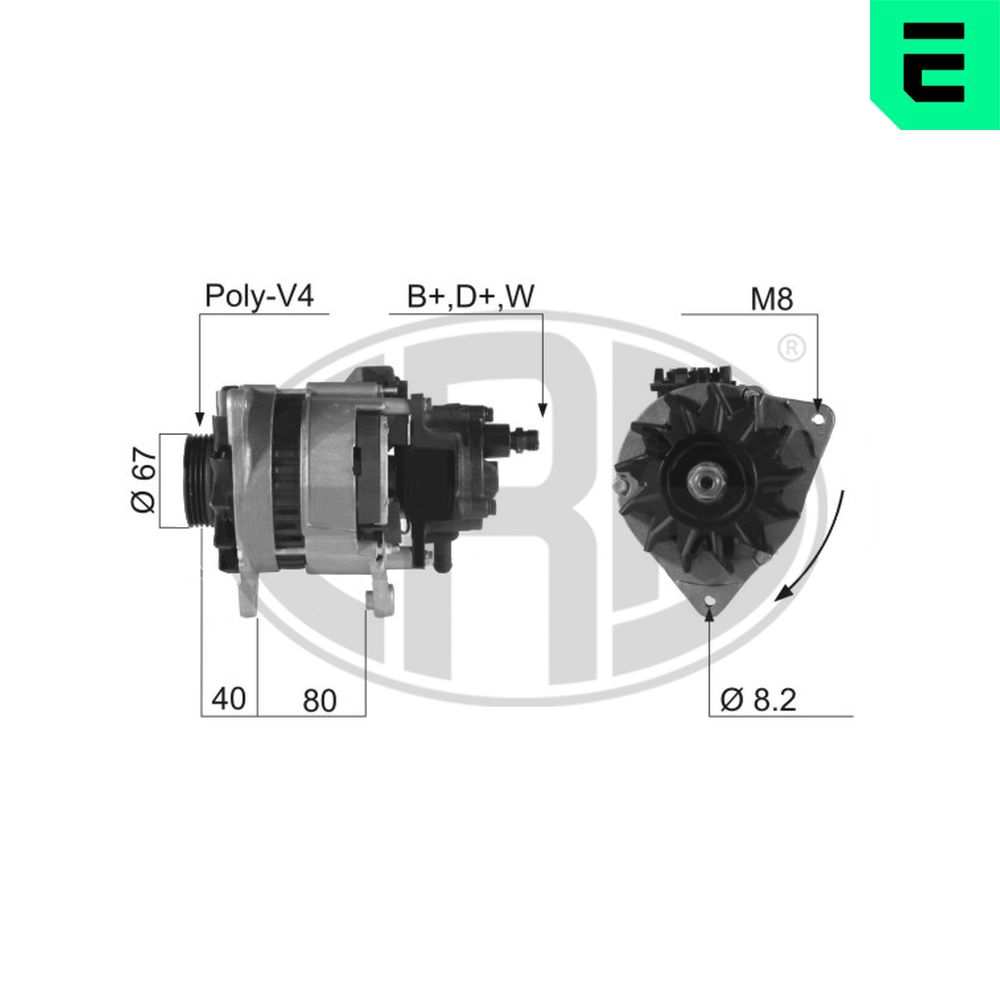 Alternator ERA 210210A