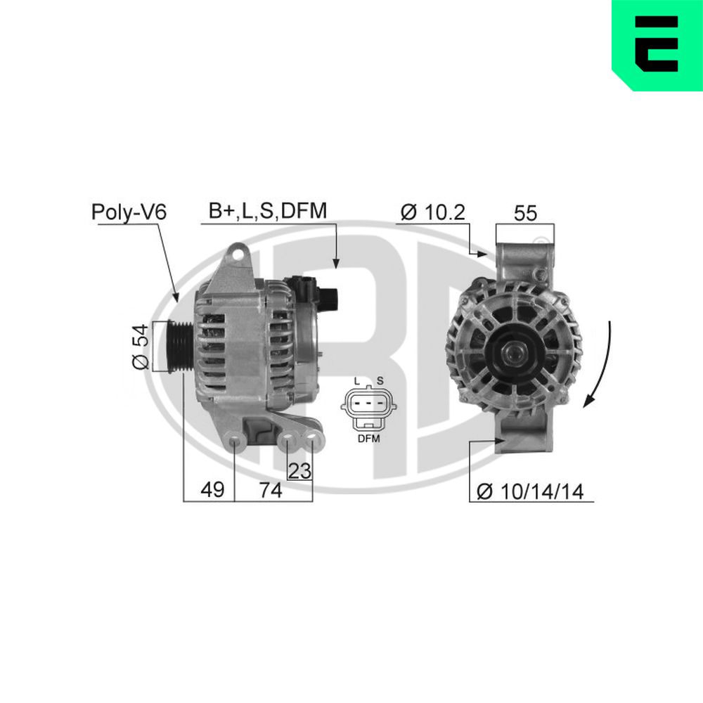 Alternator ERA 210359A