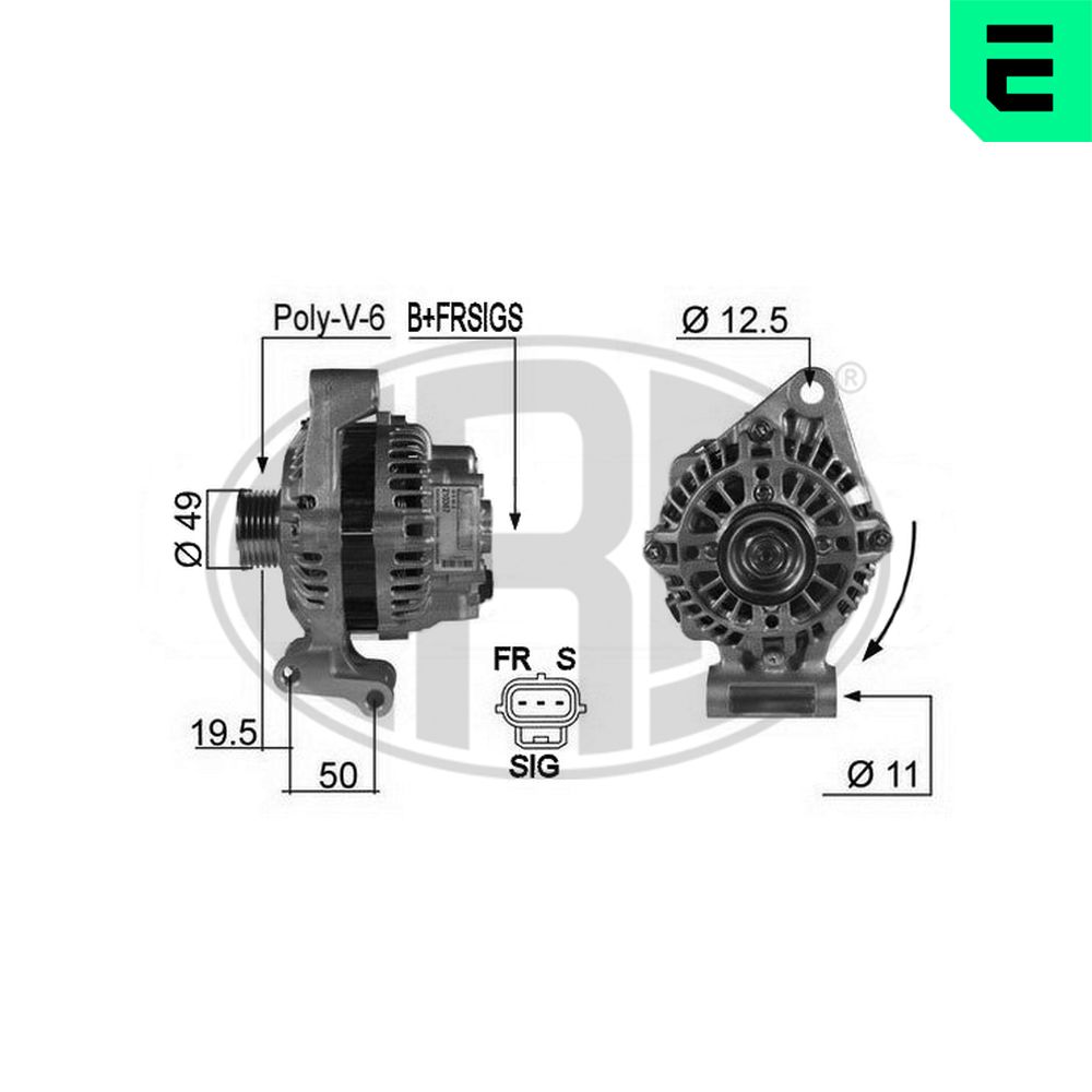Alternator ERA 210367A