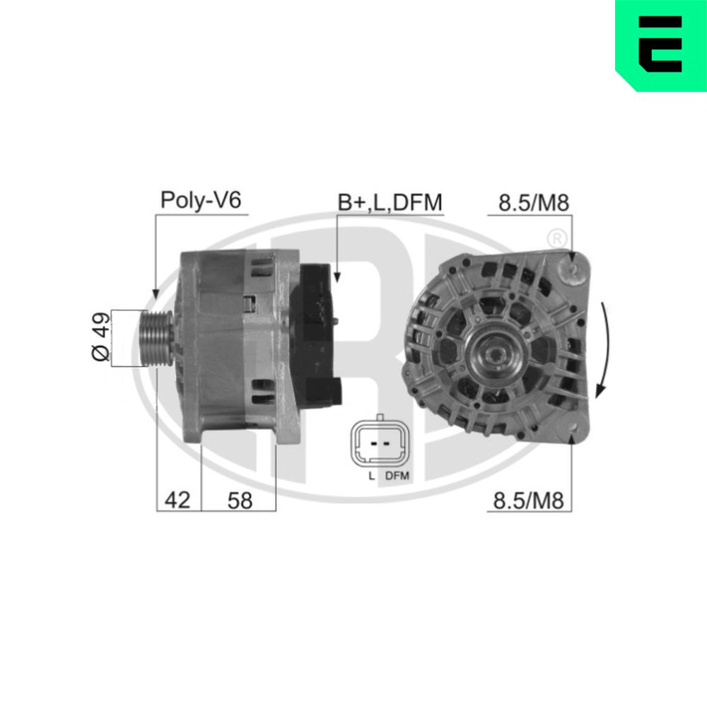Alternator ERA 210390A