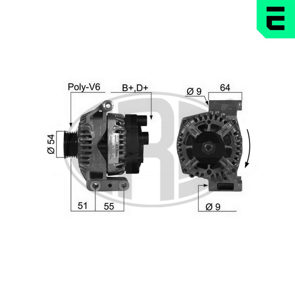 Alternator ERA 210406A