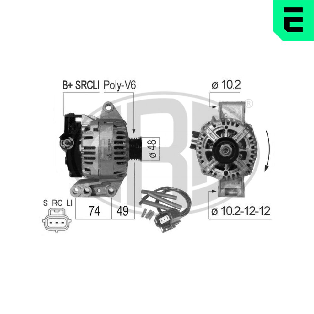 Alternator ERA 210434A