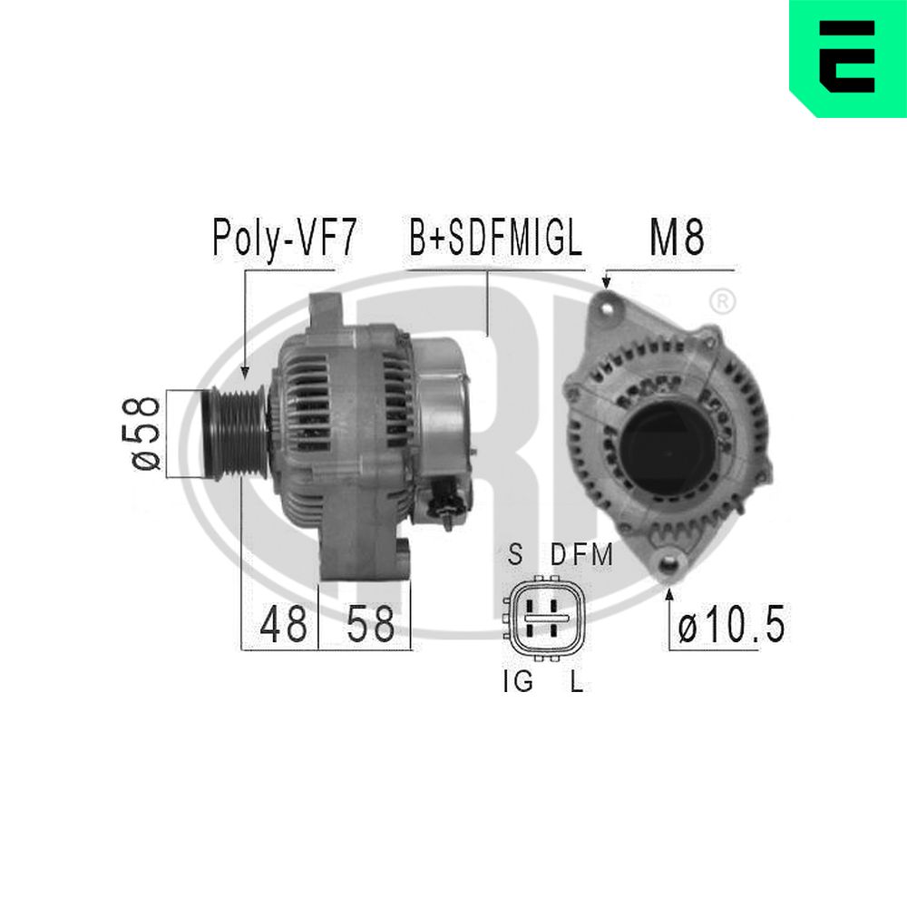 Alternator ERA 210577A