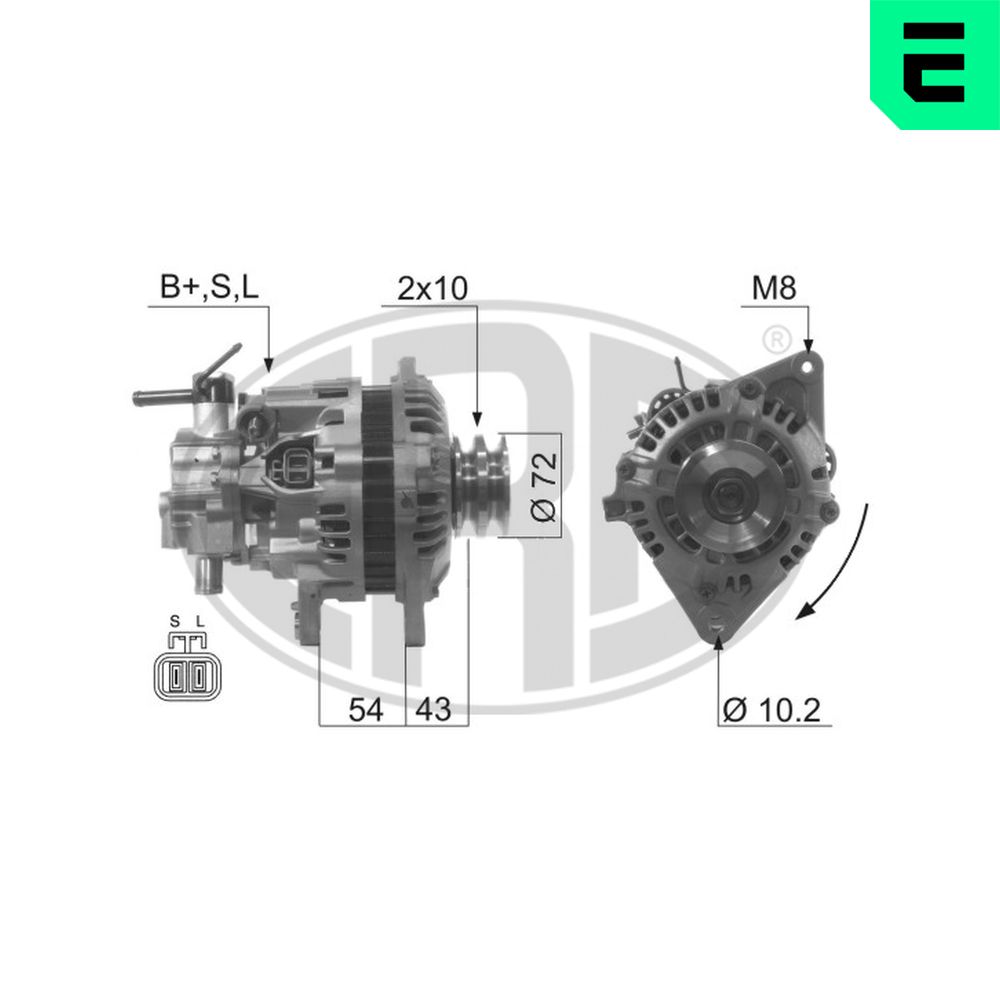 Alternator ERA 210595A