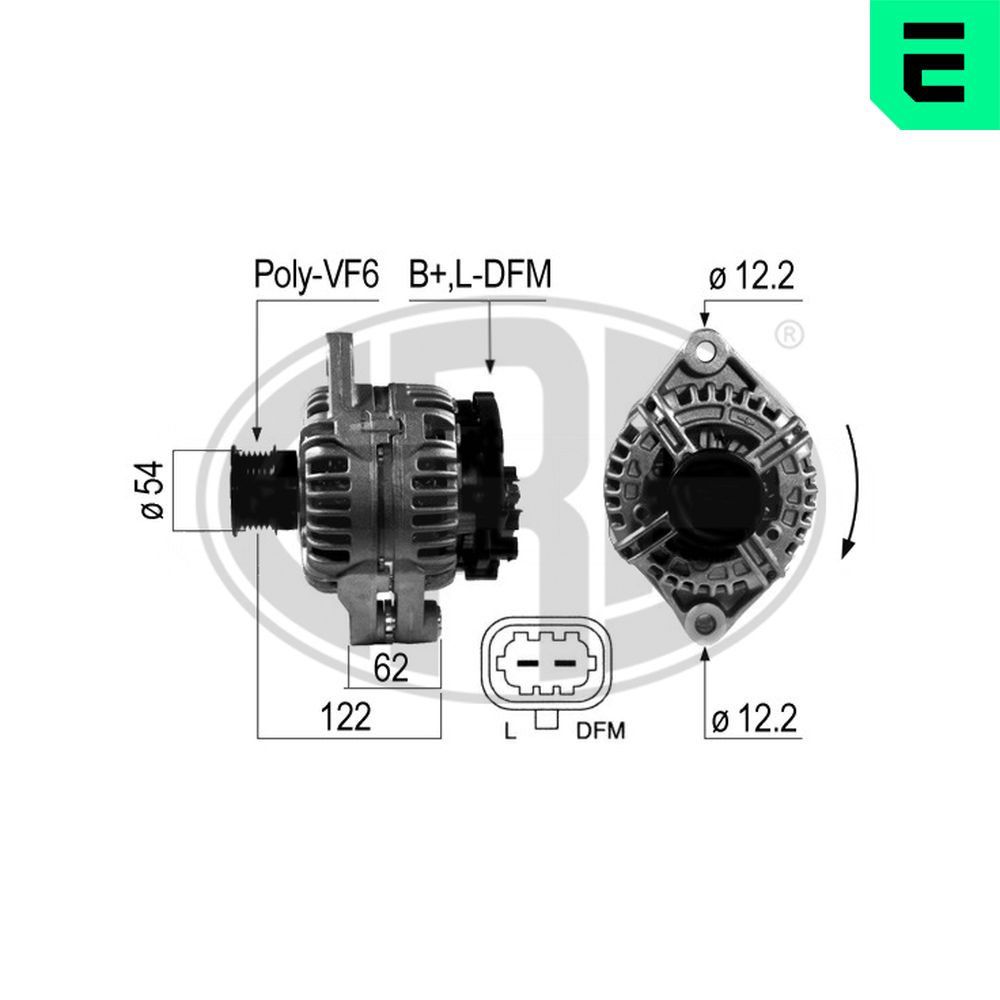 Alternator ERA 210689A