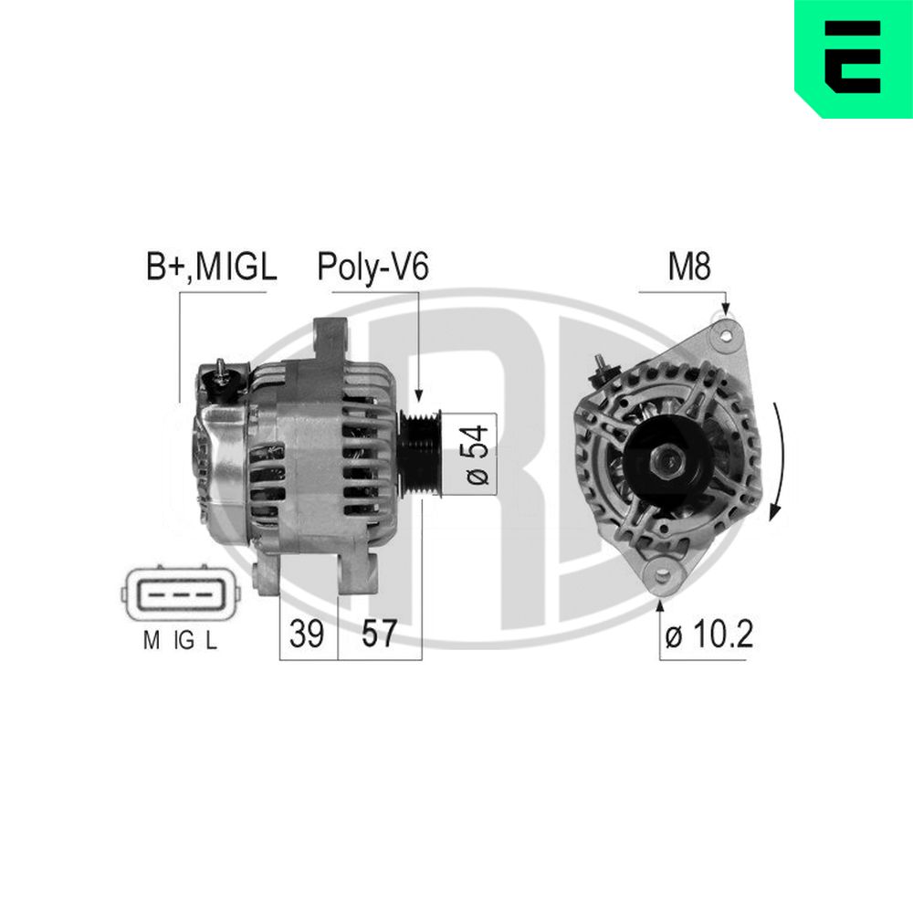 Alternator ERA 210727A