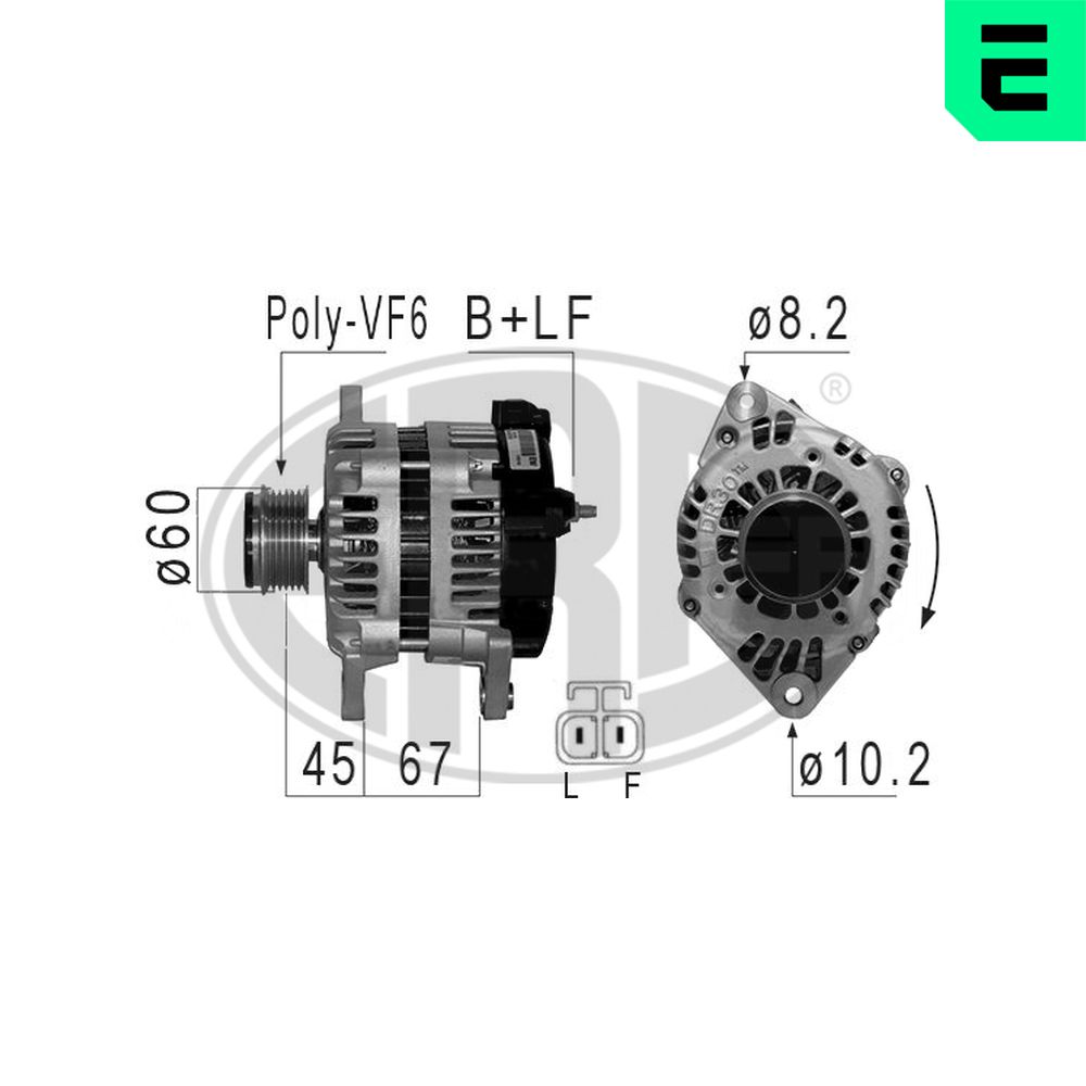 Alternator ERA 210845A