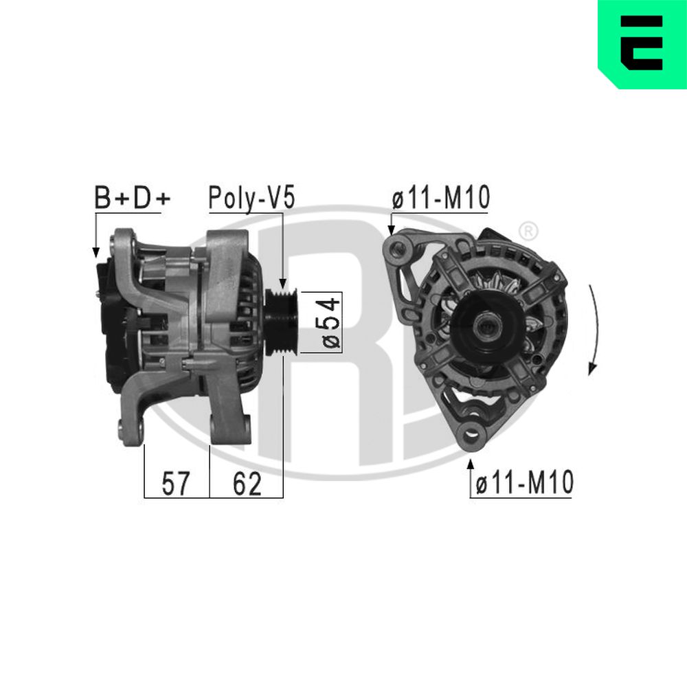 Alternator ERA 210866A