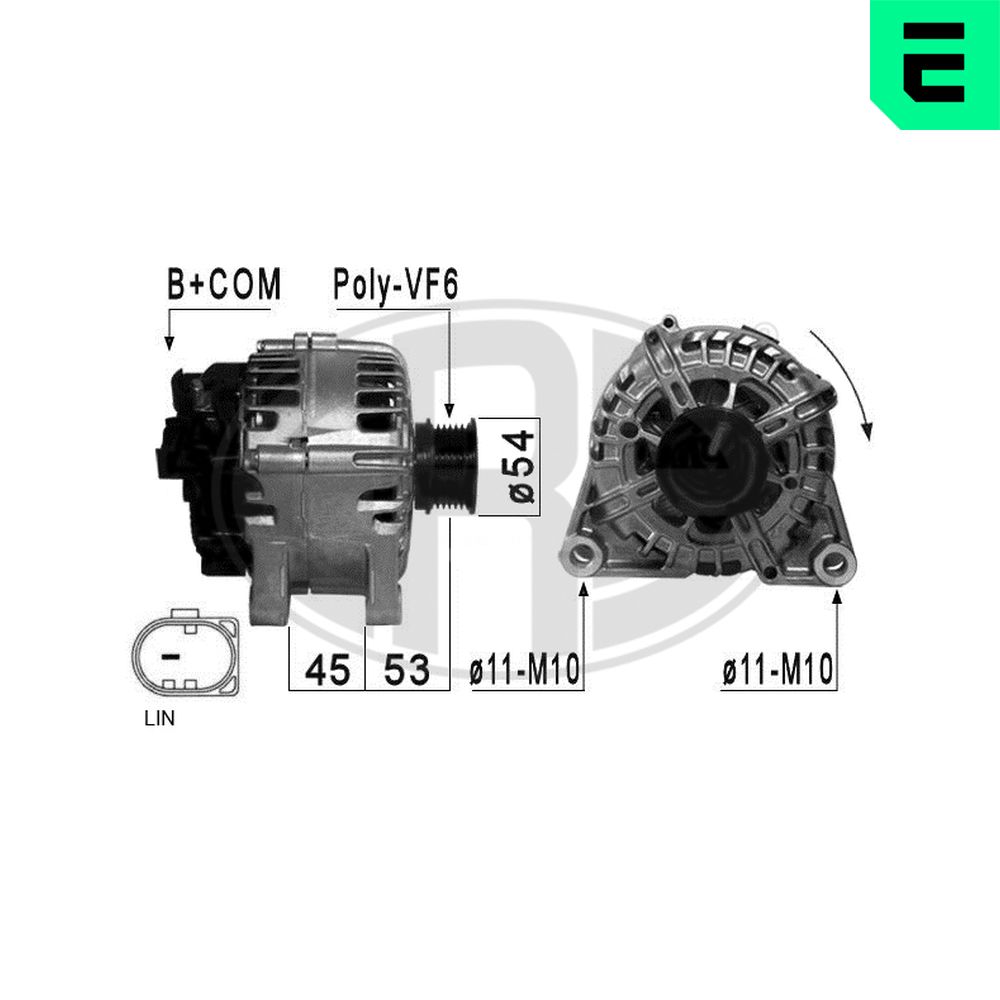 Alternator ERA 210876A