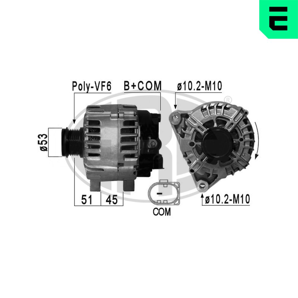 Alternator ERA 210877